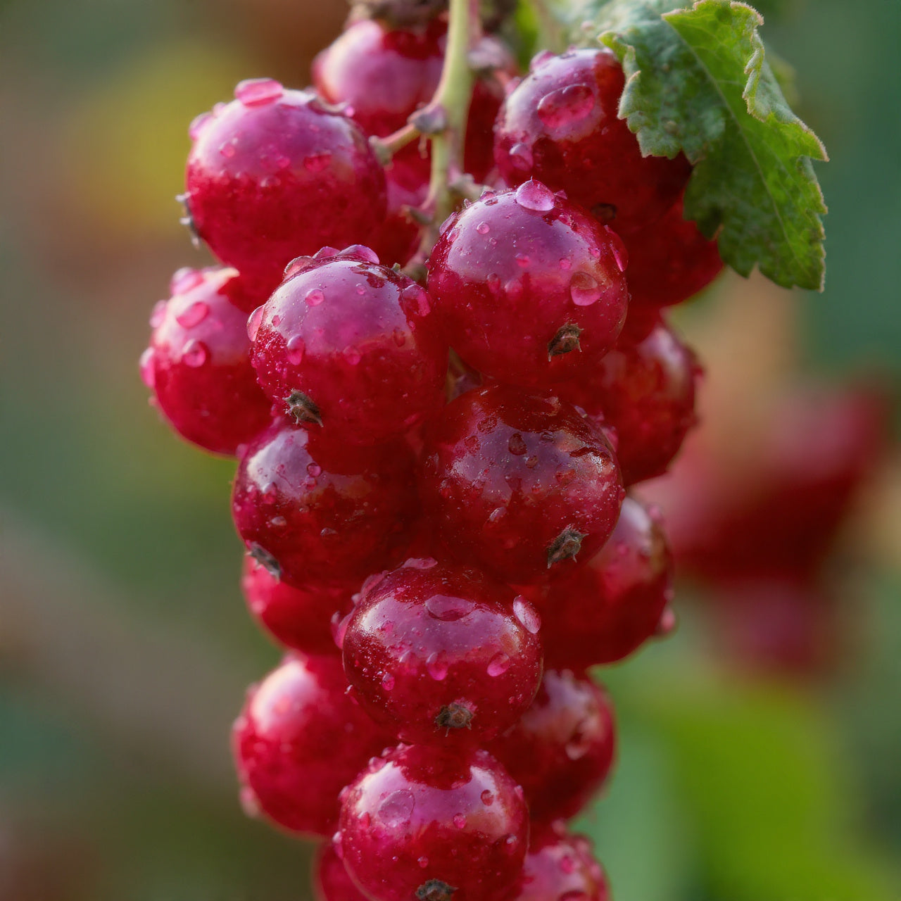 Redcurrant Ribes rubrum 'Jonkheer van Tets' Deciduous Hardy Fruit Tree 9cm Pot