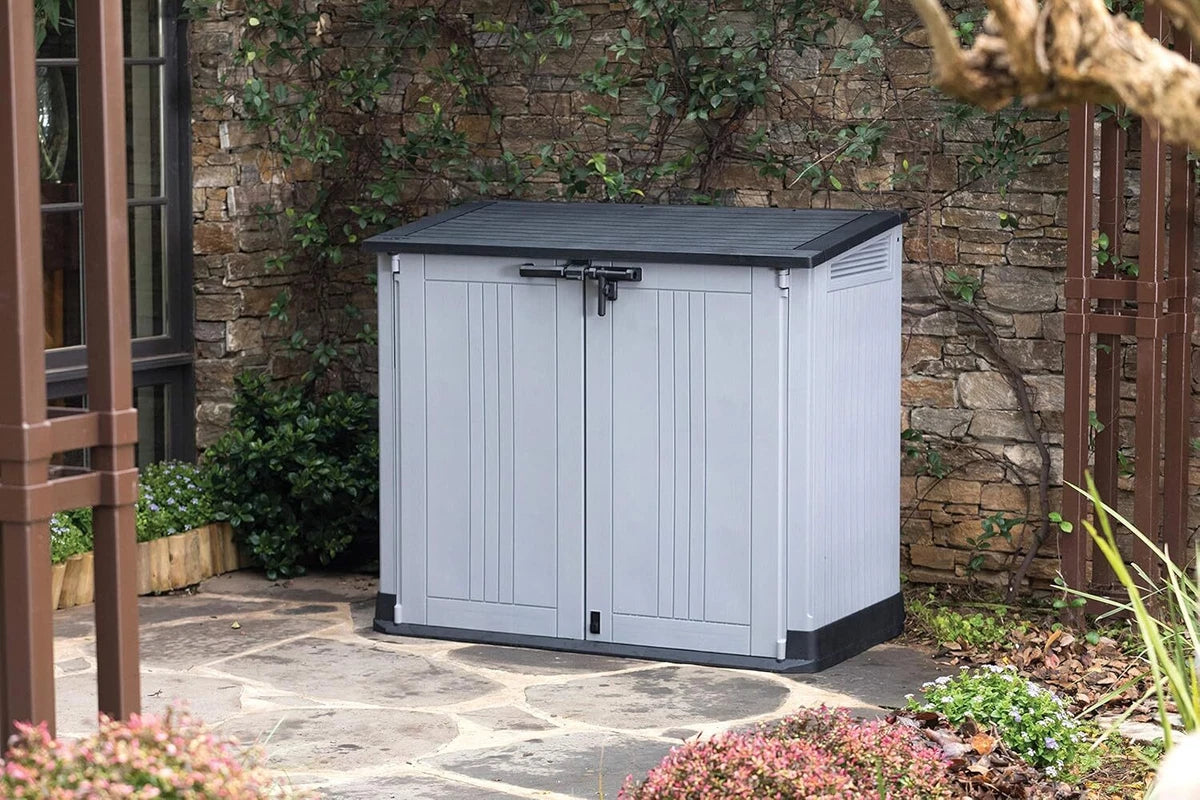 880L Large Keter Store Garden Lockable Storage Box XL Shed Outside Bin Tool