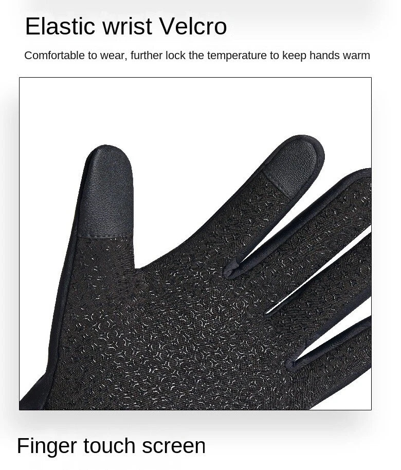 Winter Gloves Waterproof Thermal Touch Screen Thermal Windproof Warm Gloves