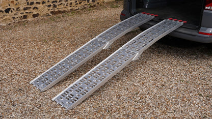 220cm Loading Ramp Pair (2200mm x 285mm wide x 680kg)  Folding Ramps