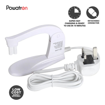 Electric Hot Water Bottle Rechargeable Sherpa Teddy Fabric Hand Warmer Heat Pad