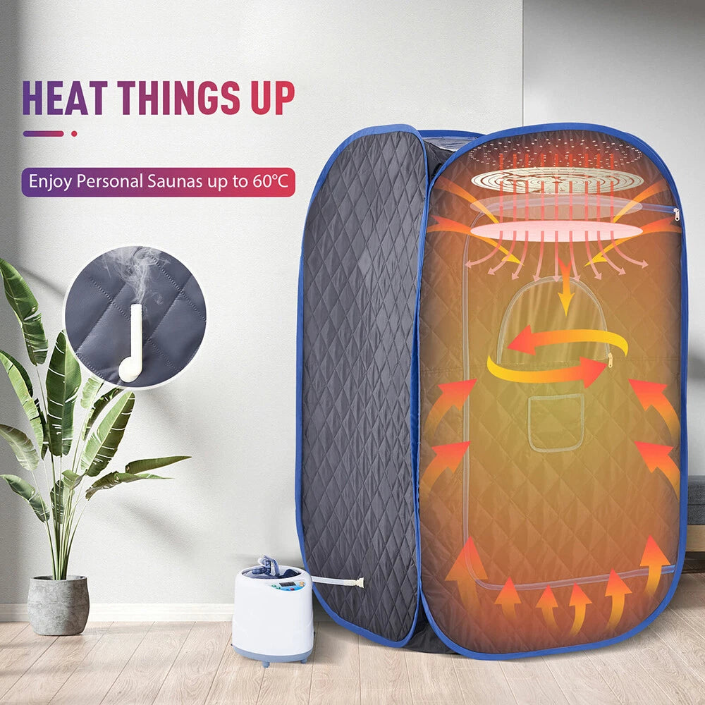 Portable Steam Sauna Spa Room Full Body Slimming Detox Therapy Tent In