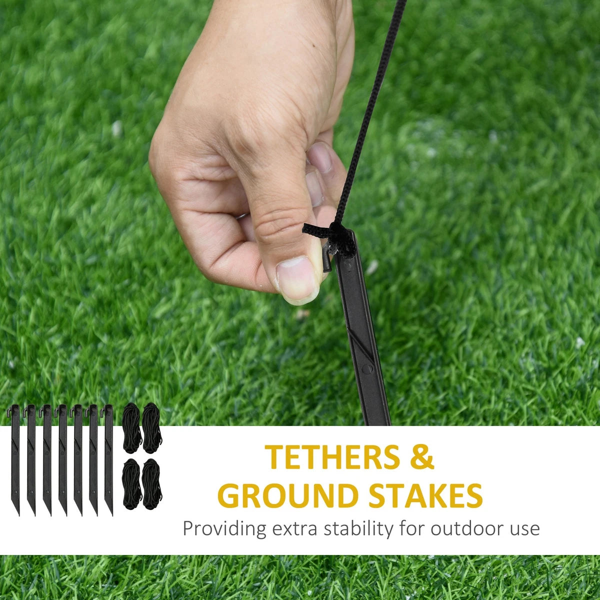 6ft Inflatable Christmas Tree, LED Lighted with Santa Claus Dog Decoration