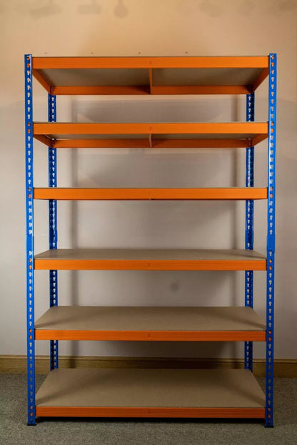 Warehouse Racking 5 Tier Shelving 180x120x45 Heavy Duty 250kg Storage Garage Workshop shed