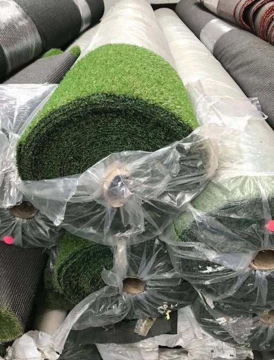 40mm Premium Artificial Grass Realistic Fake Lawn Pet Friendly Turf 2 piece of 5x5m