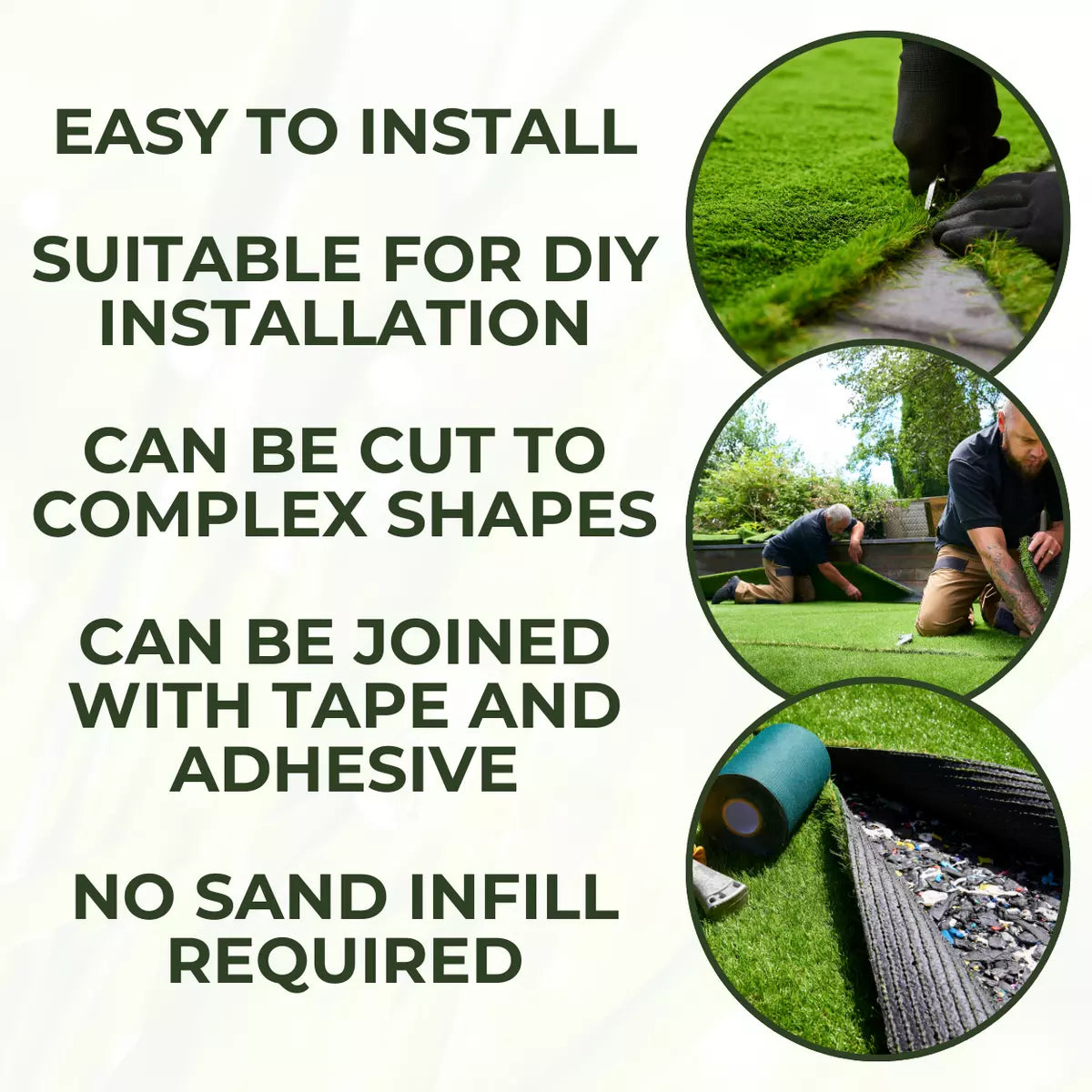 Artificial Grass Astro Turf 20mm Quality Fake Lawn 6 Widths Royalcart