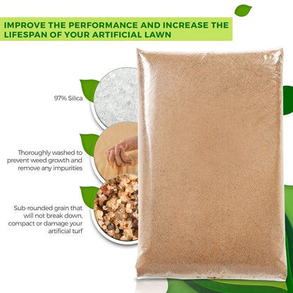 Kiln Dried Silica Sand Infill 25kg Bag – For Artificial Grass & Astro Turf
