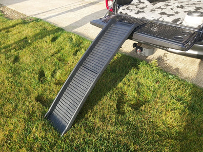 Dog Boot Ramp Travel Folding Dog Transport Lightweight Car Ramp Bi-Fold 156x40cm