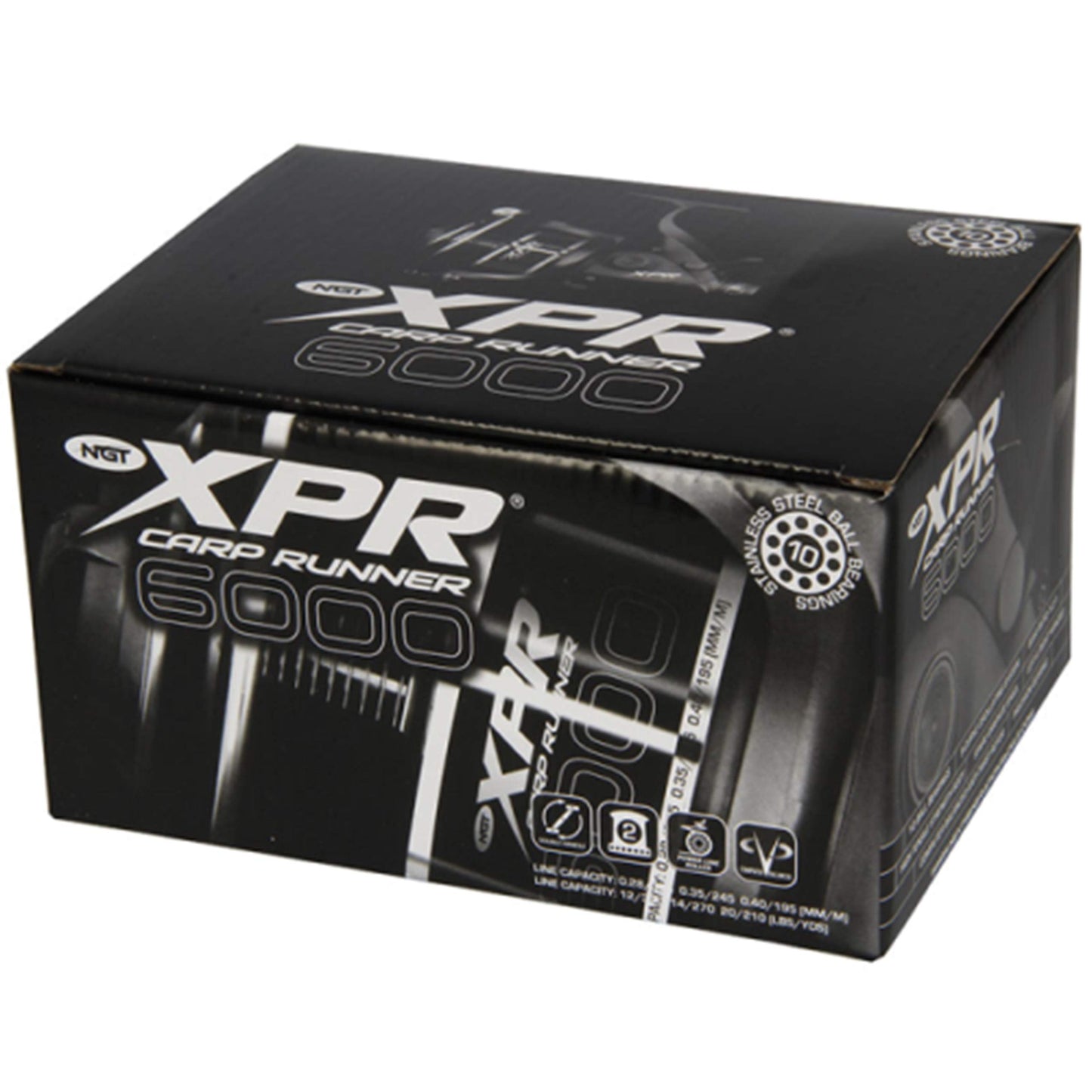 2x NEW NGT XPR 6000 10BB Carp Coarse Fishing Bait Runner Reel Deluxe Twin Handle