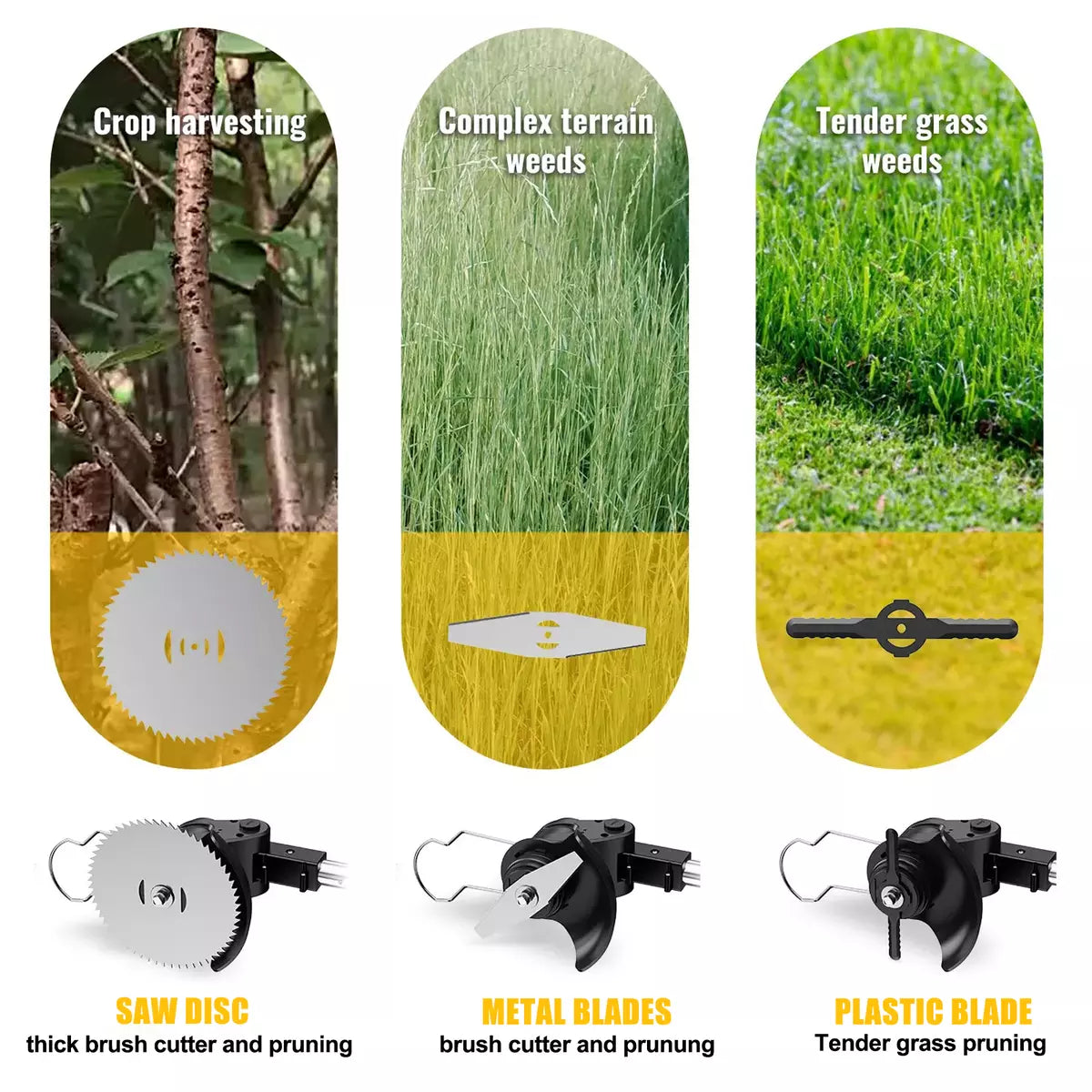 Wheel Cordless Strimmer Grass Trimmer Tree Cutter Garden Edger 2 Batteries Set