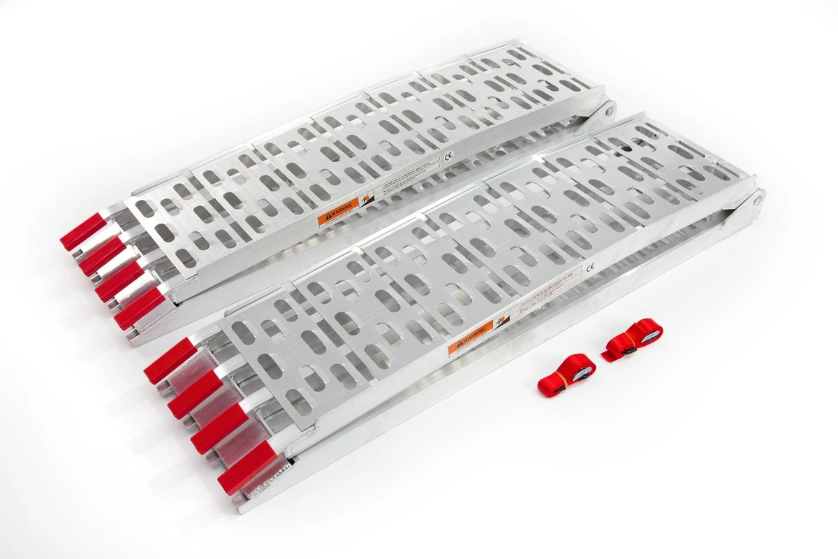 220cm Loading Ramp Pair (2200mm x 285mm wide x 680kg)  Folding Ramps