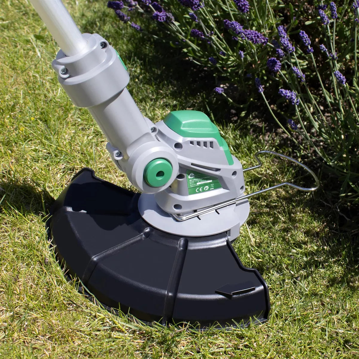 Grass Strimmer Cordless 18V Electric Lawn Edger Trimmer with Battery and Charger