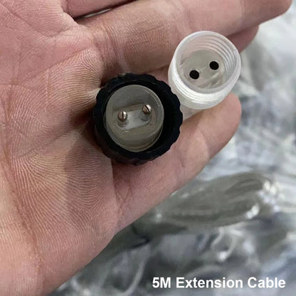 50cm 288led Christmas Shower String Lights Xmas Outdoor Snowfall  Fairy Lights