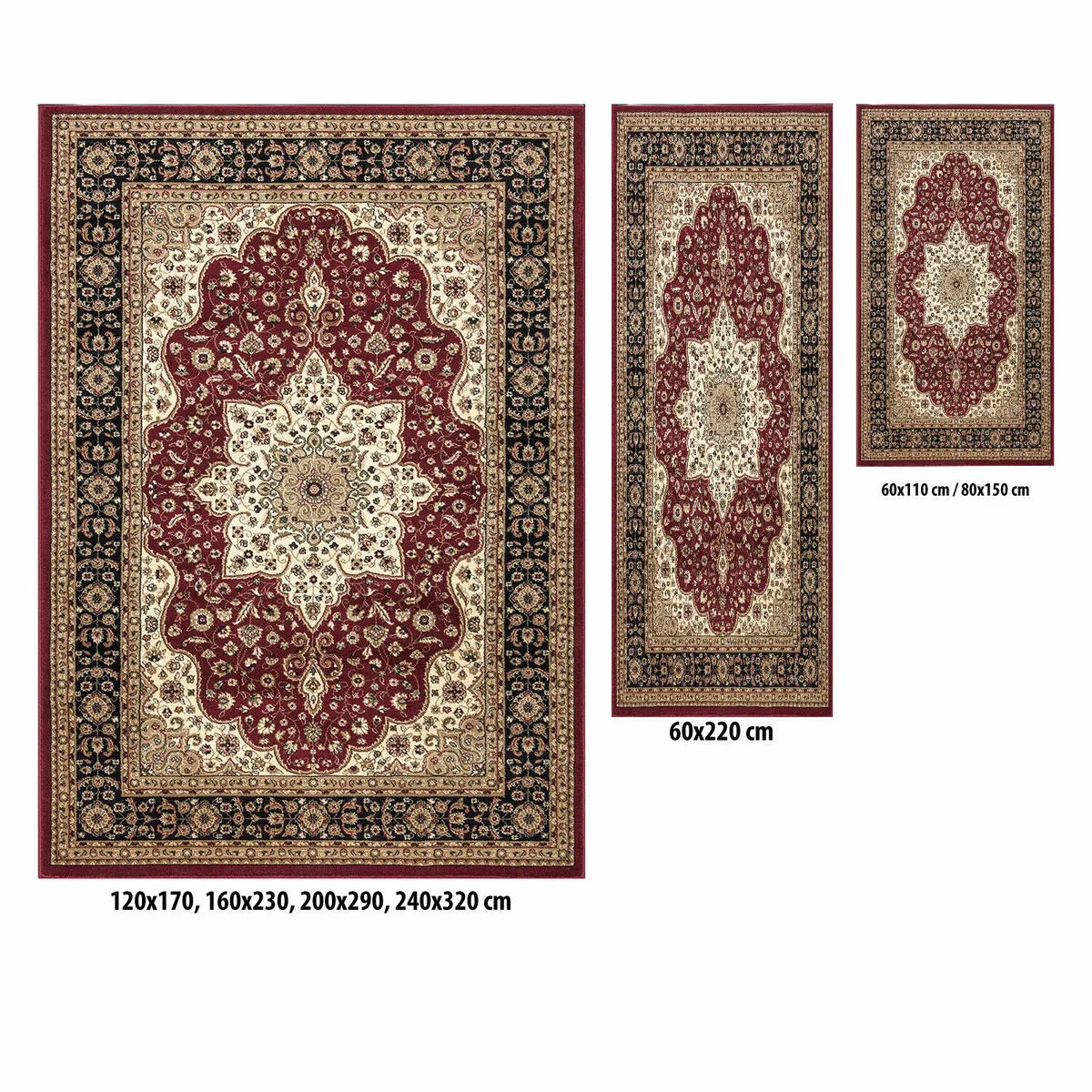 Luxury Non Slip Large Traditional Rugs Bedroom Living Room Rug Hallway Runner Royalcart