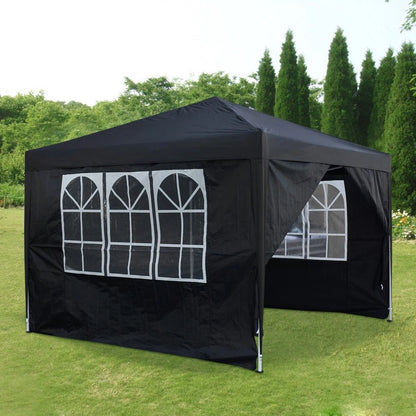 3X3m Pop Up Gazebo Garden Outdoor Patio Wedding Party Marquee Canopy Tent UK