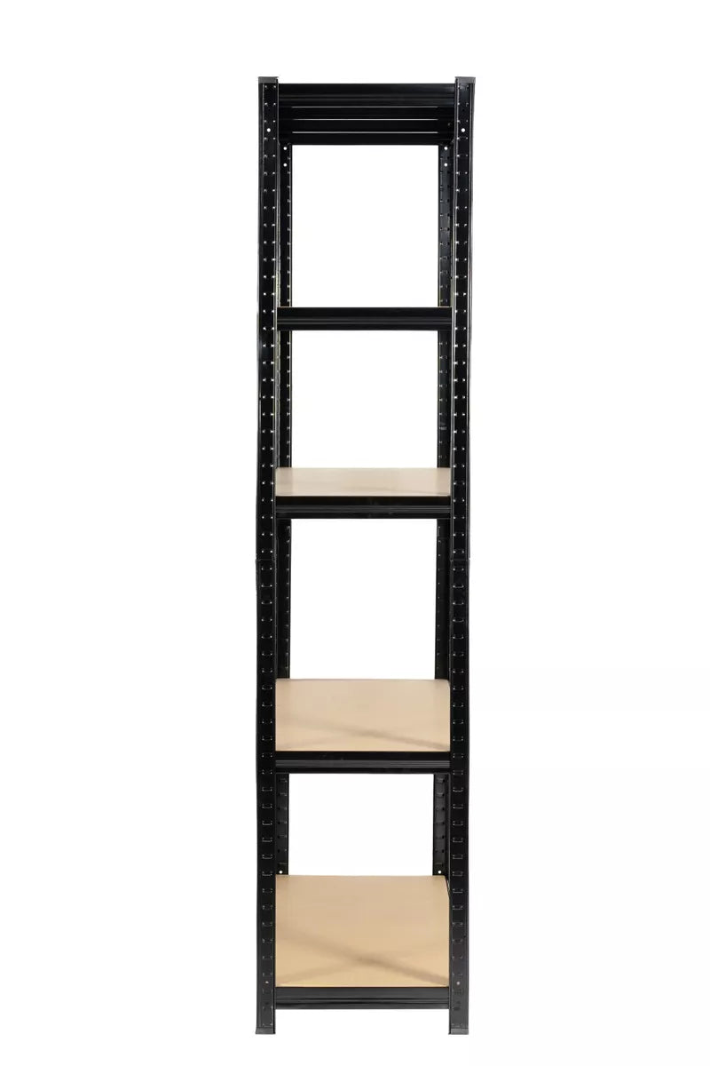 NEW Racking Boltless Garage Shelving Unit - 180x120x45cm, Black, 1000kg