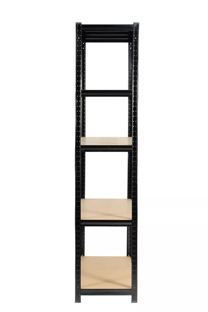 NEW Racking Boltless Garage Shelving Unit - 180x120x45cm, Black, 1000kg
