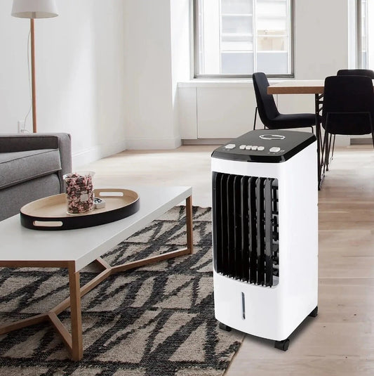 Portable 4L Air Cooler Powerful Digital With Remote Control Humidifier 3 Speed