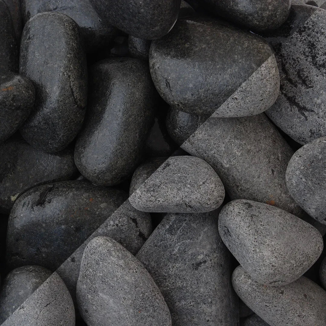 Garden Pebbles 60 - 120mm Decorative Polybag Approx. 20kg