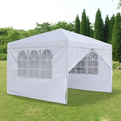 3X3m Pop Up Gazebo Garden Outdoor Patio Wedding Party Marquee Canopy Tent UK