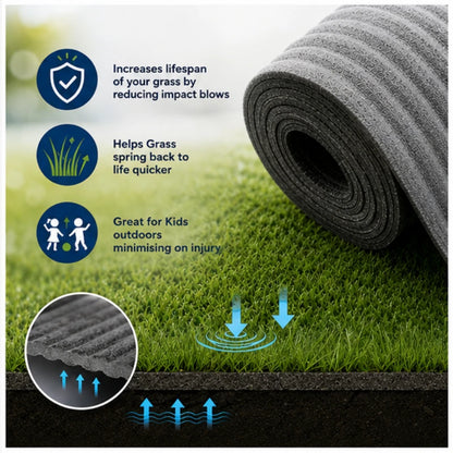 Artificial Grass Underlay - Impact Shockpad - Underlayment - 15m² Roll