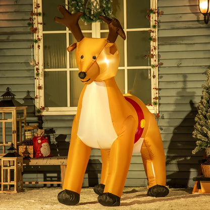Christmas Inflatable Reindeer
