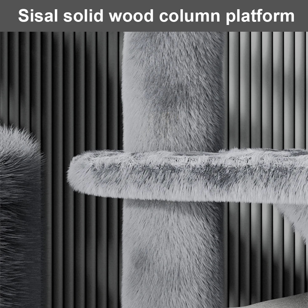 Large Cat Tree Multilevel Climbing Tower Kitten Scratching Post Activity Centre