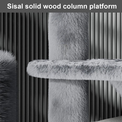 Large Cat Tree Multilevel Climbing Tower Kitten Scratching Post Activity Centre