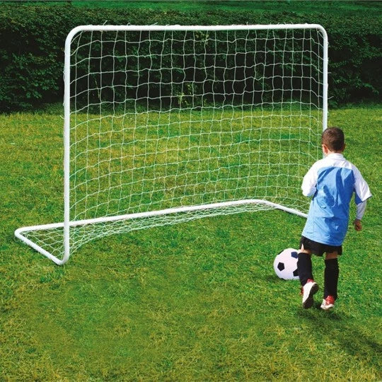 Football Goal Post Practice Soccer Training with Outdoor Net and Pegs 6FT x 4FT