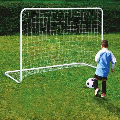 Football Goal Post Practice Soccer Training with Outdoor Net and Pegs 6FT x 4FT