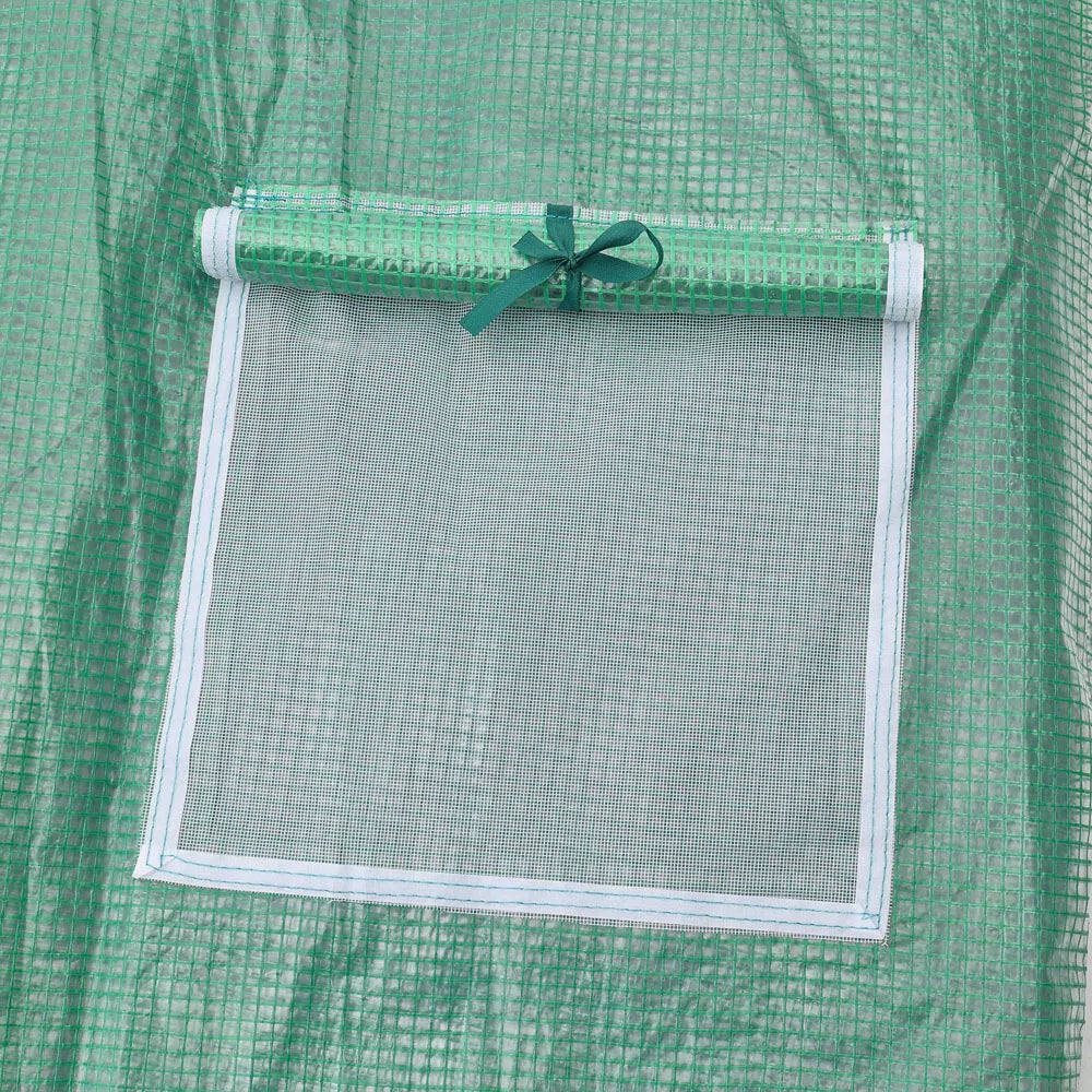 Replacement Cover Only Polytunnel Greenhouse Pollytunnel Gardening Door Windows