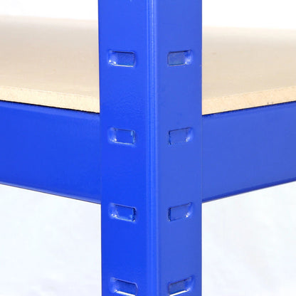 Garage Racking 5 Tier Shelving Unit Boltless Heavy Duty Metal Shelf Shed Storage