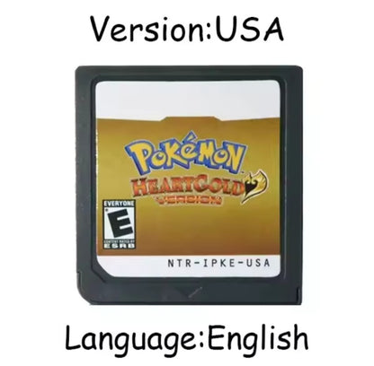 Pokemon Diamond Pearl Platinum HeartGold Game Card For Nintendo DS 3DS DSi NDS Lite