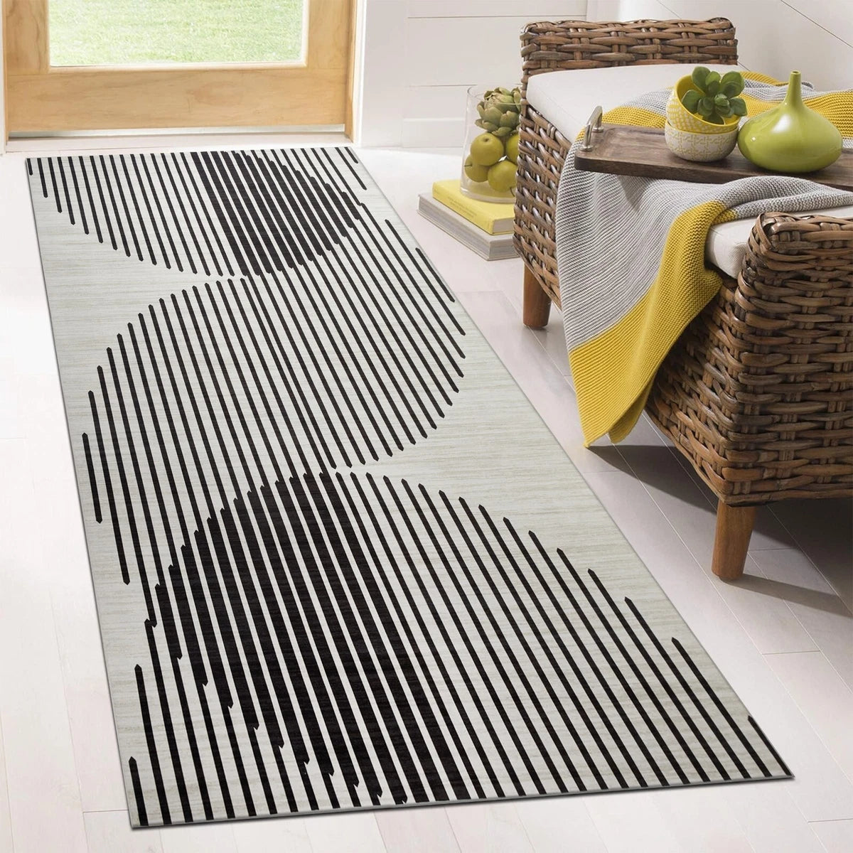 60x220cm Non Slip Hall Runner Rug Long Hallway Runners Kitchen Carpet Door Mat Floor Mats