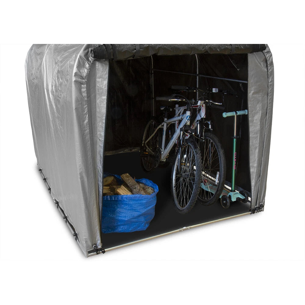Garden Storage Shelter Bike Shed Log Store Motorbike Moped Scooter Cover