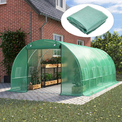 Replacement Cover Only Polytunnel Greenhouse Pollytunnel Gardening Door Windows