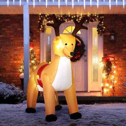 Christmas Inflatable Reindeer
