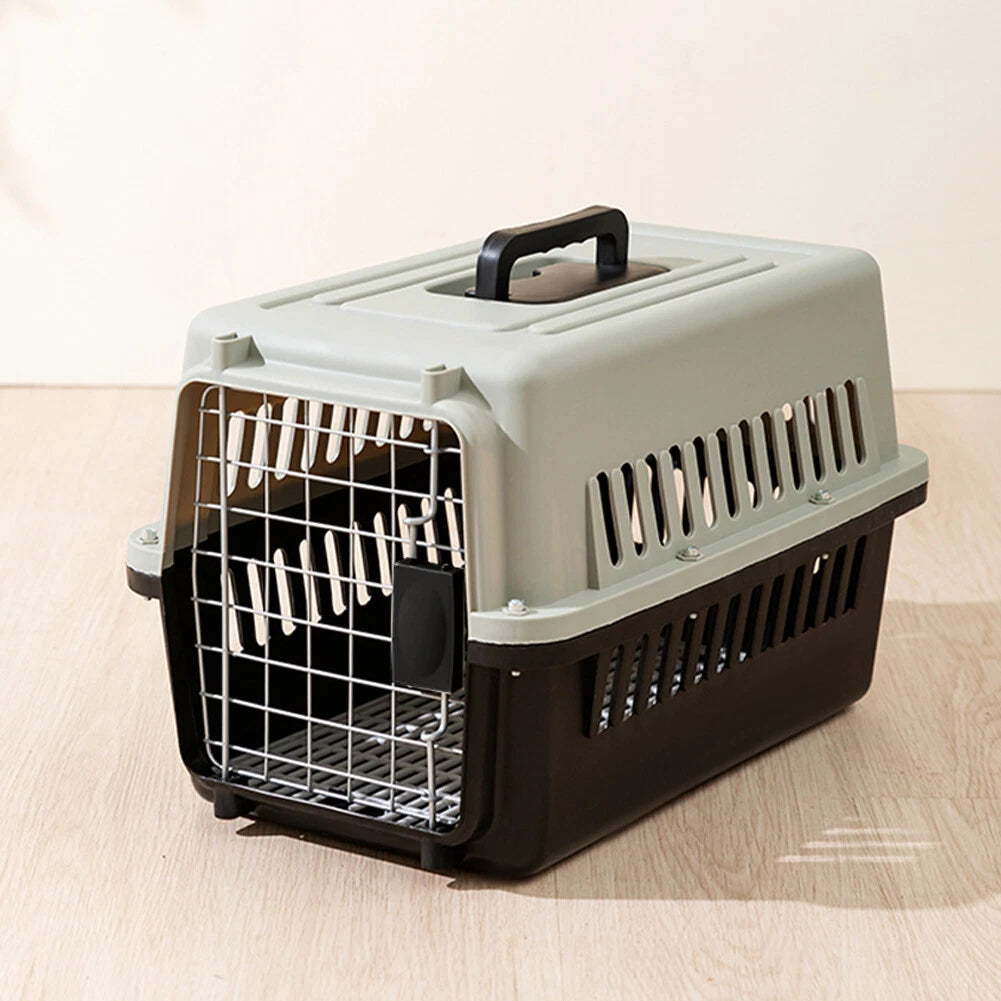 Extra Large Pet Carrier Cat Puppy Travel Cage Dog Carry Basket Transporter Box