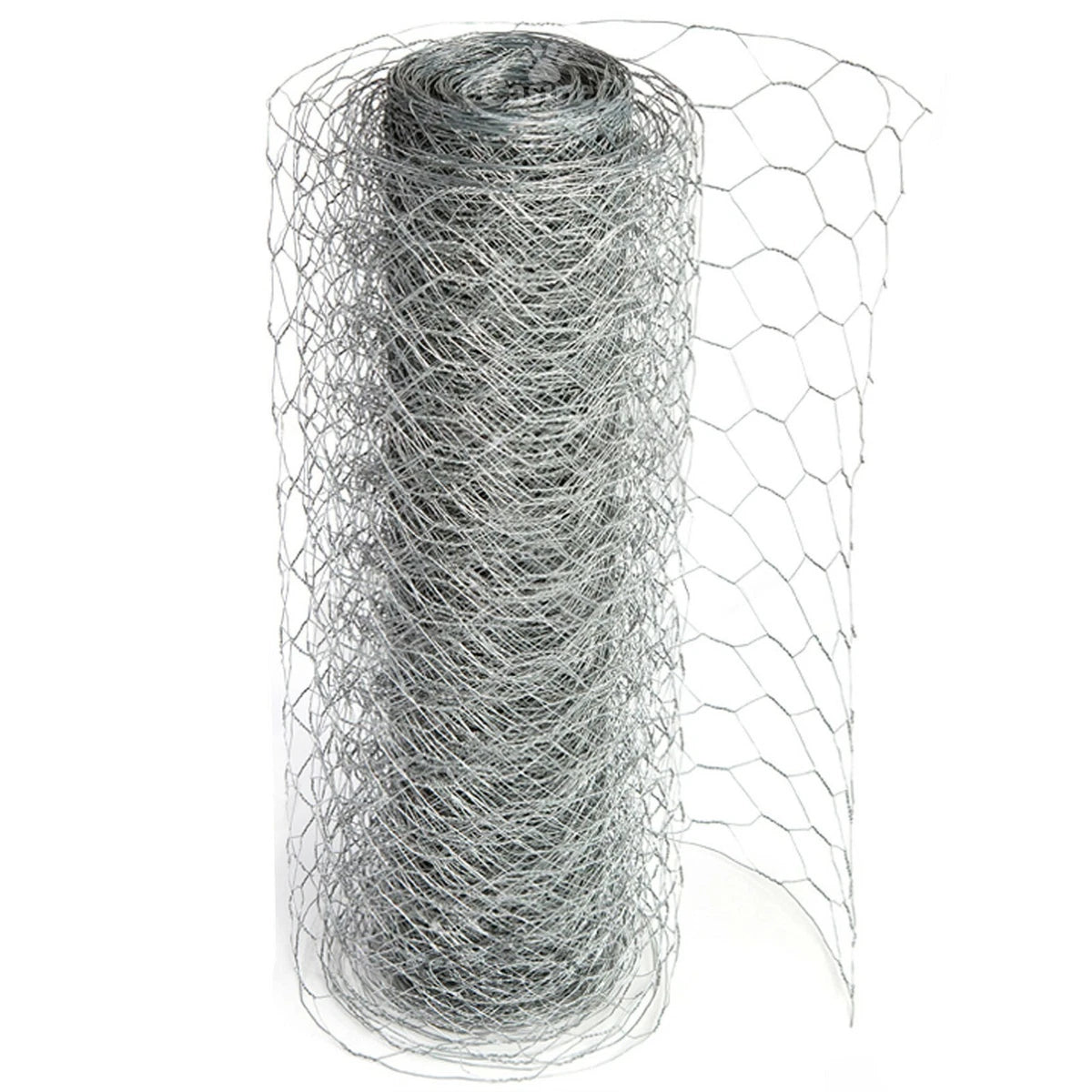 Chicken Wire Mesh Fencing Galvanised Netting Rabbit Fence Pet Garden 25mm Hole