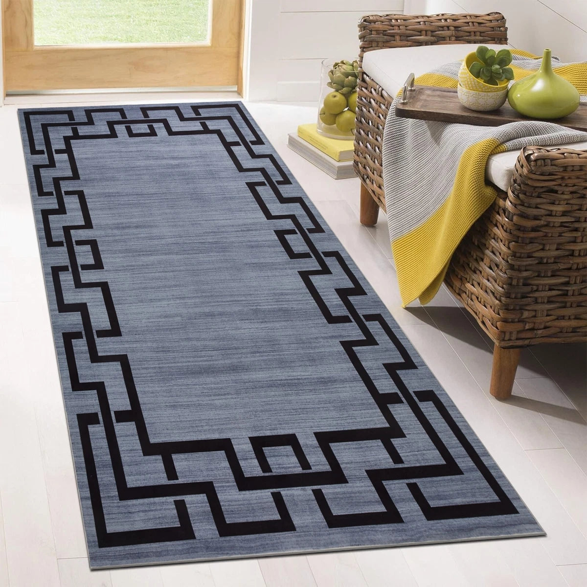 60x220cm Non Slip Hall Runner Rug Long Hallway Runners Kitchen Carpet Door Mat Floor Mats