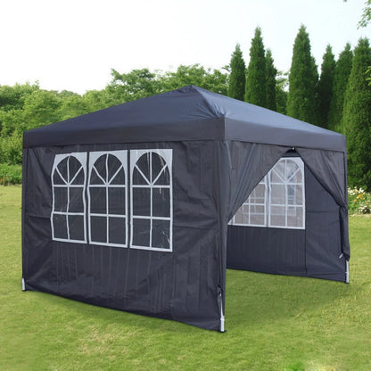 3X3m Pop Up Gazebo Garden Outdoor Patio Wedding Party Marquee Canopy Tent UK