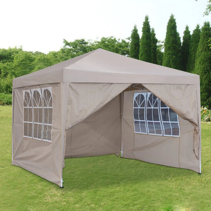 3X3m Pop Up Gazebo Garden Outdoor Patio Wedding Party Marquee Canopy Tent UK