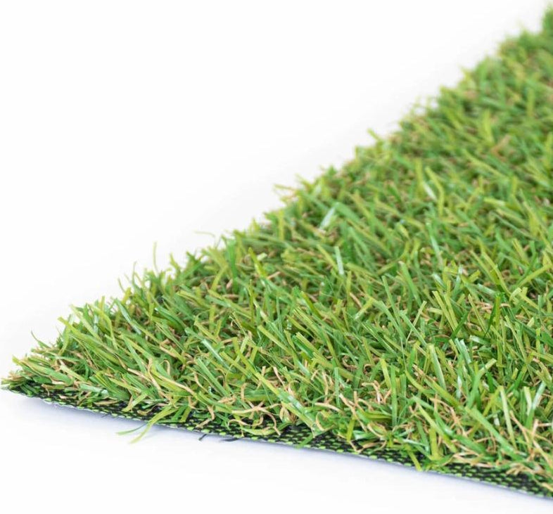 17mm Budget Realistic Artificial Grass Soft Natural Astro Turf Garden 4x6m