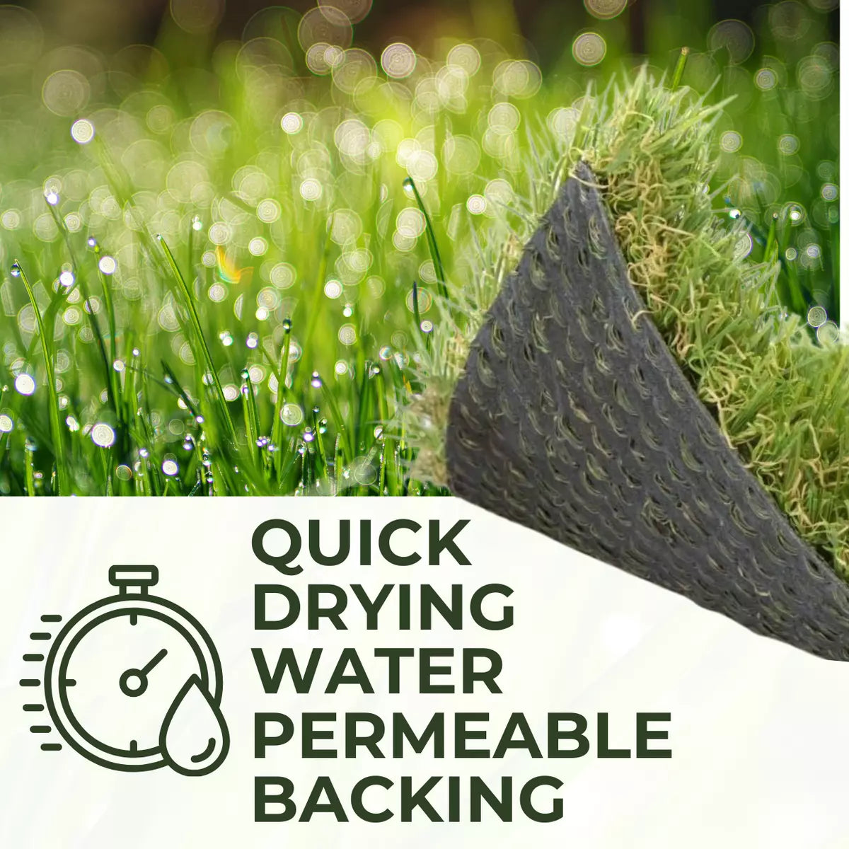 Artificial Grass Astro Turf 20mm Quality Fake Lawn 6 Widths Royalcart