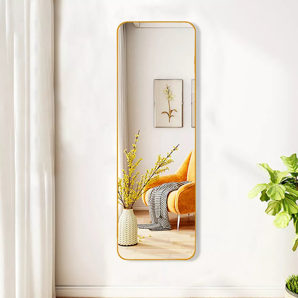Large Long Full Length Mirror Wall Mounted/Leaning Mirror Bedroom Dressing Room