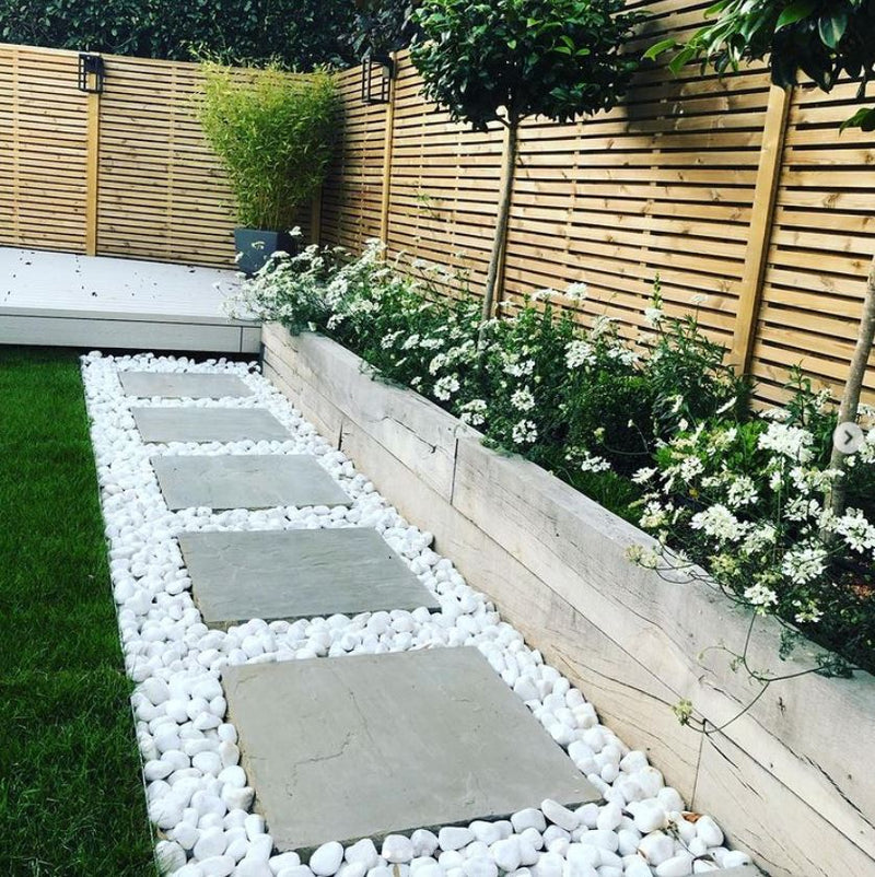 Polar White Pebbles 40-60mm