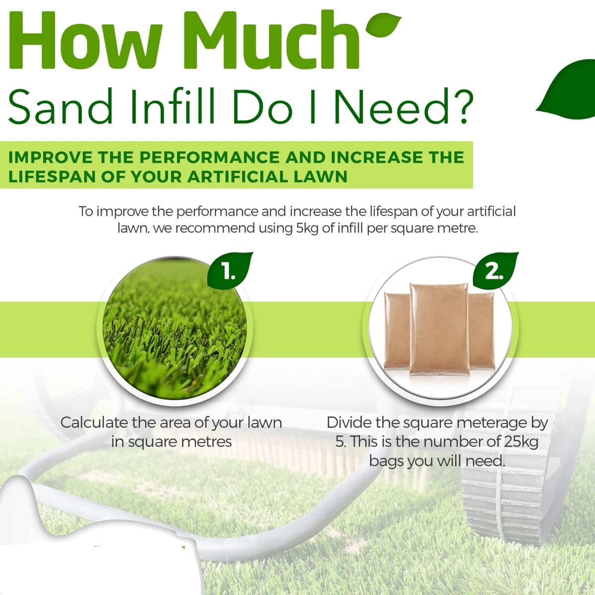 Kiln Dried Silica Sand Infill 25kg Bag – For Artificial Grass & Astro Turf