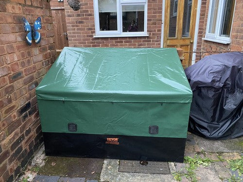 870 Litre Outdoor Storage Box Waterproof Garden Patio Deck Storage Chest