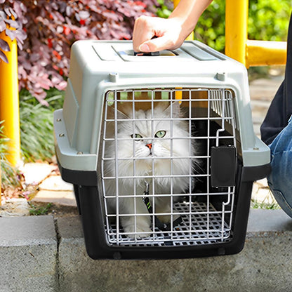 Extra Large Pet Carrier Cat Puppy Travel Cage Dog Carry Basket Transporter Box