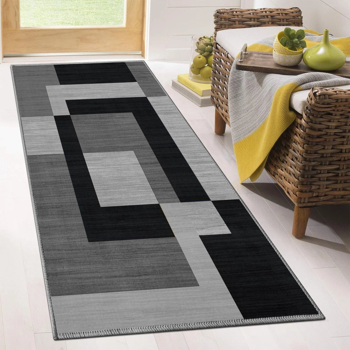 60x220cm Non Slip Hall Runner Rug Long Hallway Runners Kitchen Carpet Door Mat Floor Mats